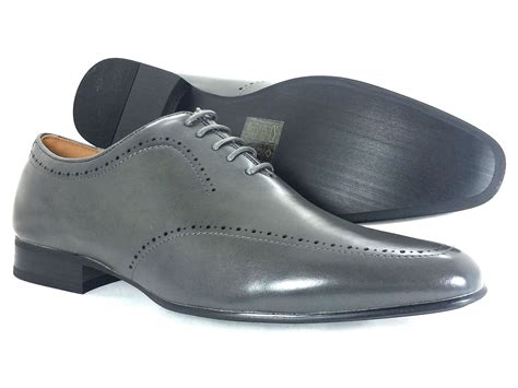 men's grey formal shoes